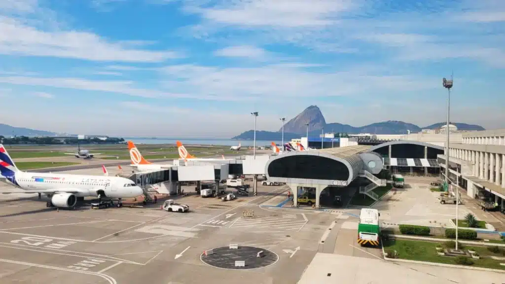 Aeroporto Santos Dumont Infraero Movimentação passageiros Festas Final de Ano