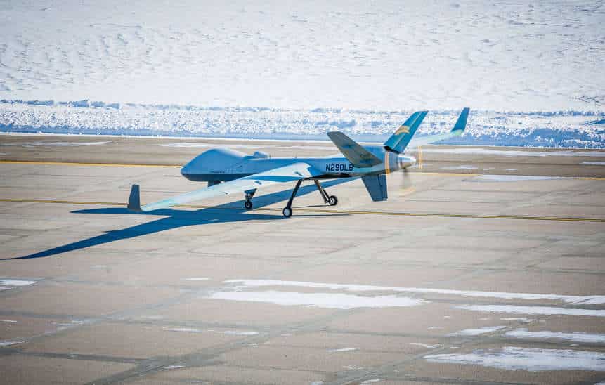 Drone MQ-9B SkyGuardian. Foto: GA-ASI.