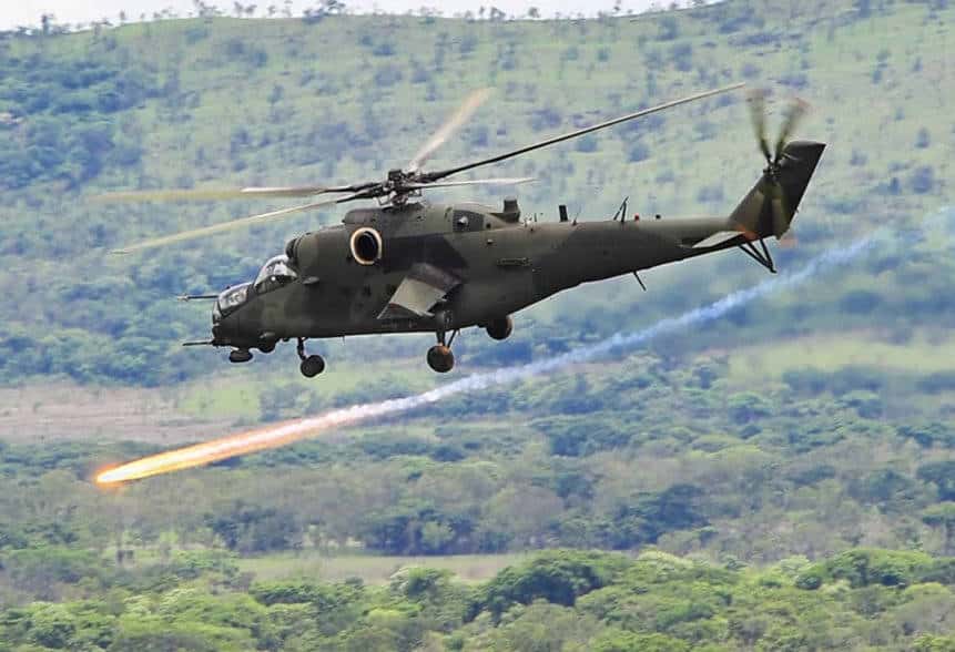Mil Mi-35 do Exército da Venezuela