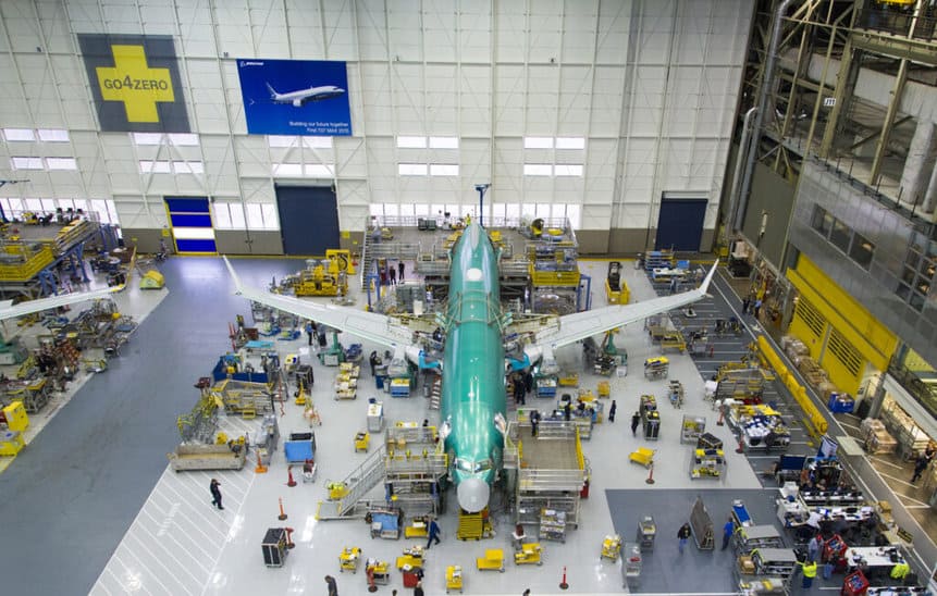 Überprüfung der Produktionsqualität der Boeing 737 MAX