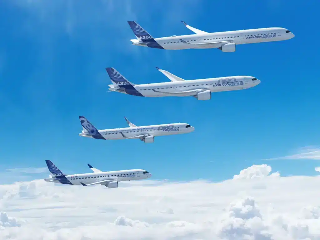 Airbus levert vliegtuigen 2023