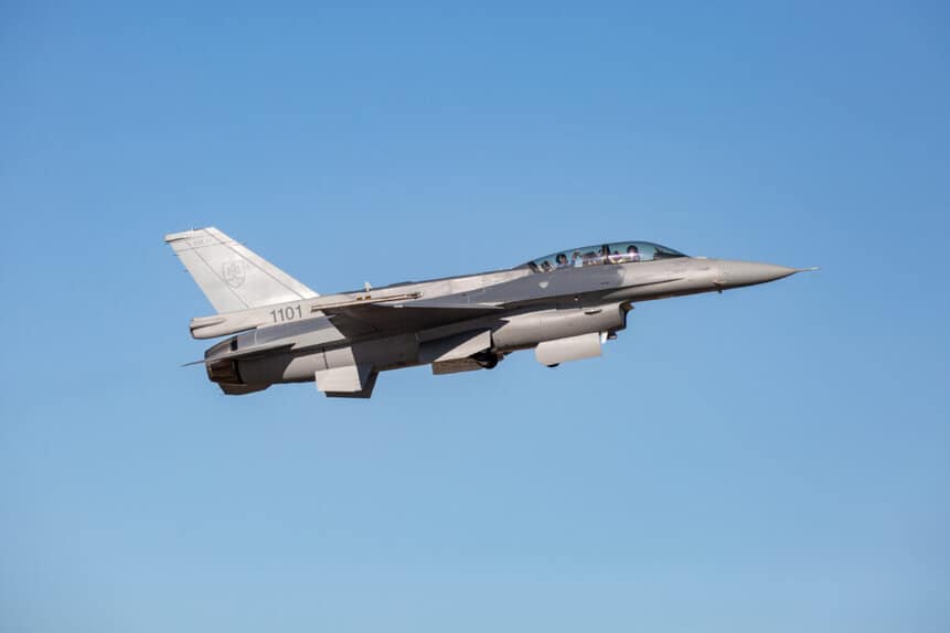 Lockheed Martin celebrou entrega dos dois primeiros F-16 Block 70 para a Eslováquia.