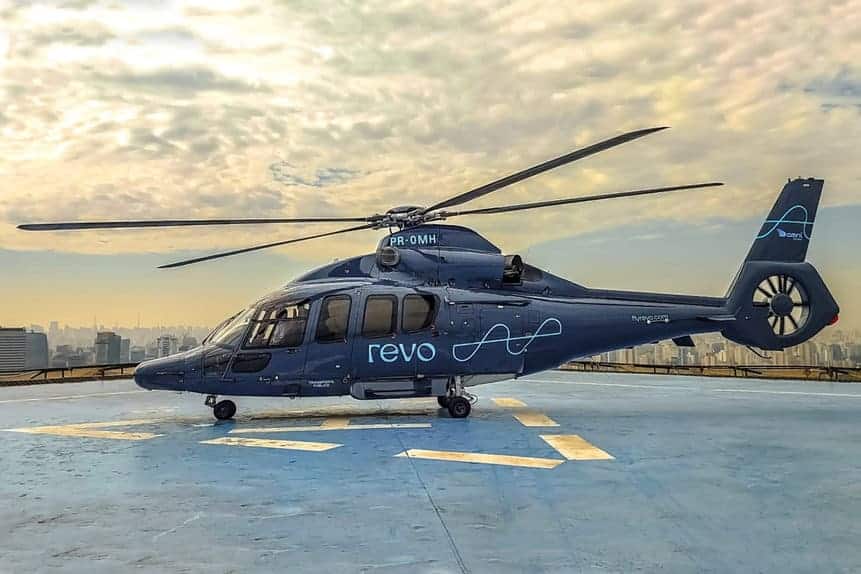 Revo Helicóptero voos Faria Lima Aeroporto de Guarulhos