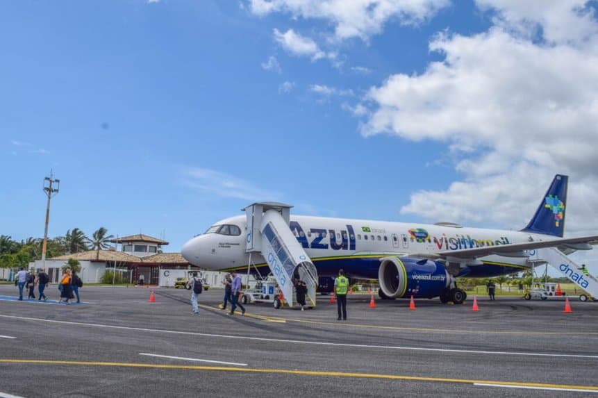 Comandatuba Airport kent een groei van 10% in het aantal passagiers. Afbeelding: Patricia Lanini.