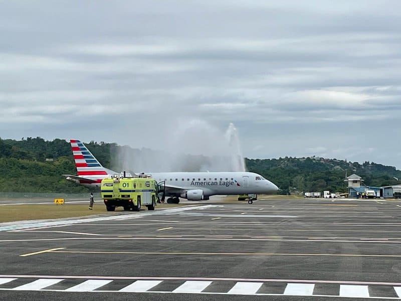 American Airlines inaugura serviço para Ochos Rios