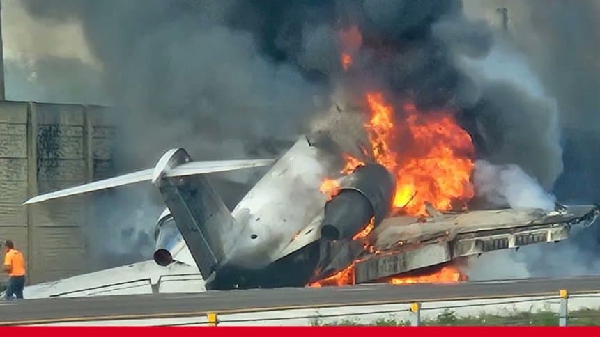 plane crash Florida United States Bombardier Challenger 600 N823KD