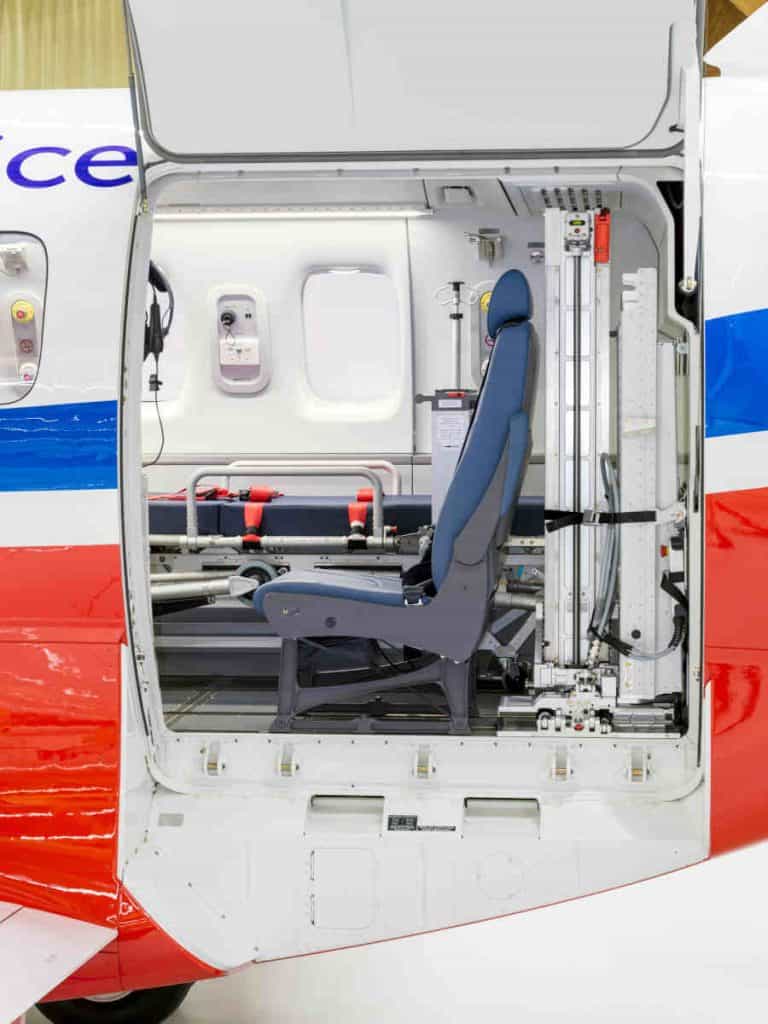 ピラタス PC-24 ジェット救急車