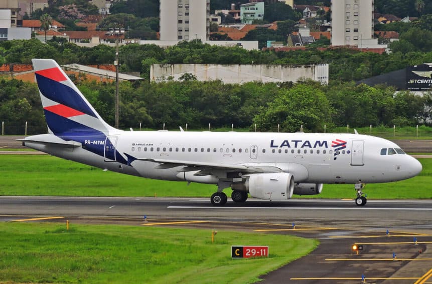 LATAM Brasil voo Nestlé passageiros