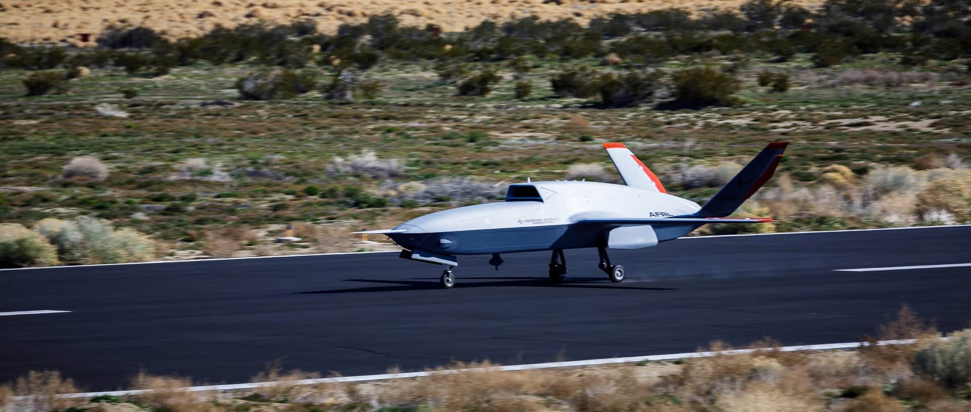 Drone de características stealth foi desenvolvido para o Laboratório de Pesquisa da Força Aérea dos Estados Unidos. Foto: AFRL/Divulgação.