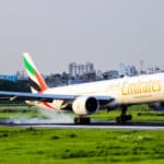 Emirates combustível SAF voos