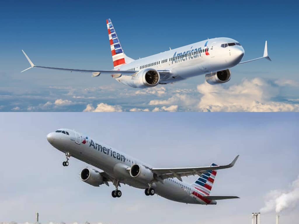 American Airlines order Boeing Airbus aircraft A321neo 737 MAX 9 10