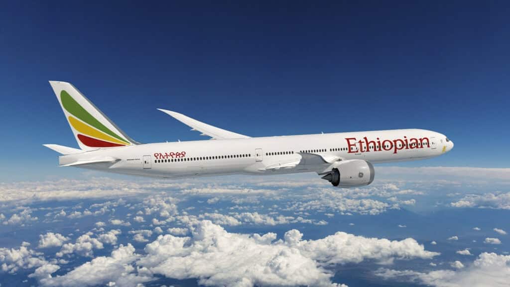Boeing 777X Ethiopian Airlines África