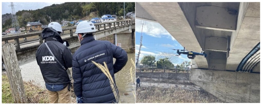 Japan Airlines e KDDI SmartDrone fazem parceria para avaliação de danos pós-terremoto no Japão