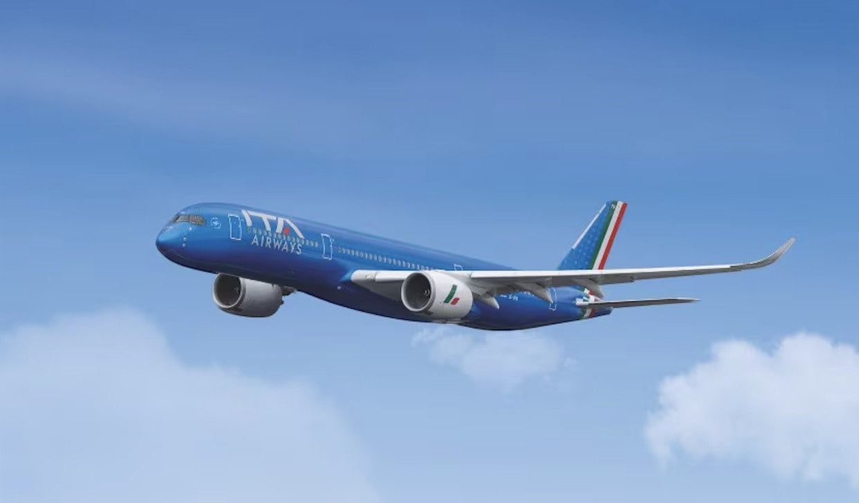 ITA Airways will have one flight per day from Rome to Tokyo. Image: ITA Airways