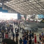 Cerca de 50 mil pessoas estiveram na Base Aérea de Belém e conheceram de perto o F-39 Gripen, novo avião de caça da FAB. Foto: BABE/Divulgação.