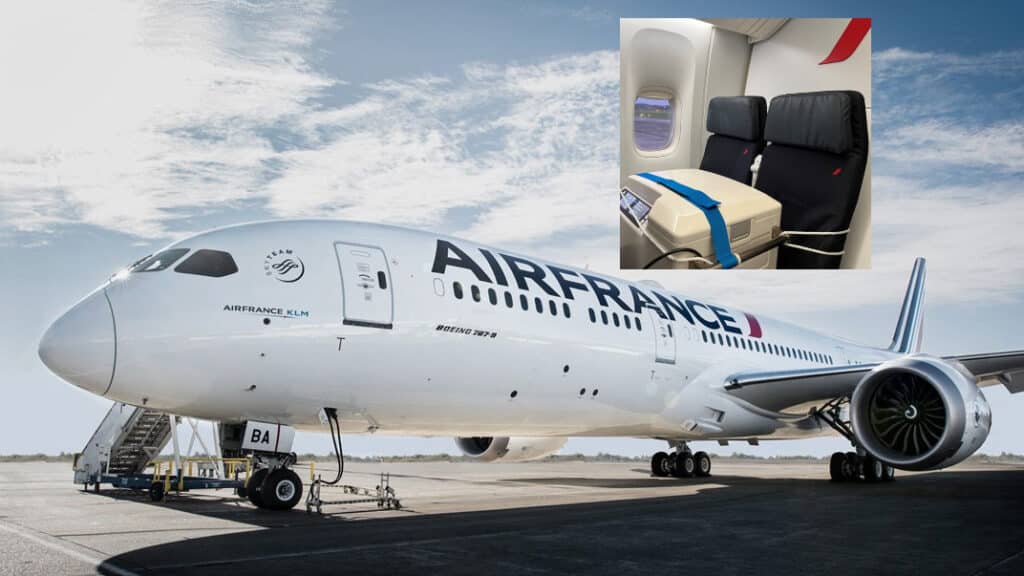 Air France transplante transporte coração voo longa distância