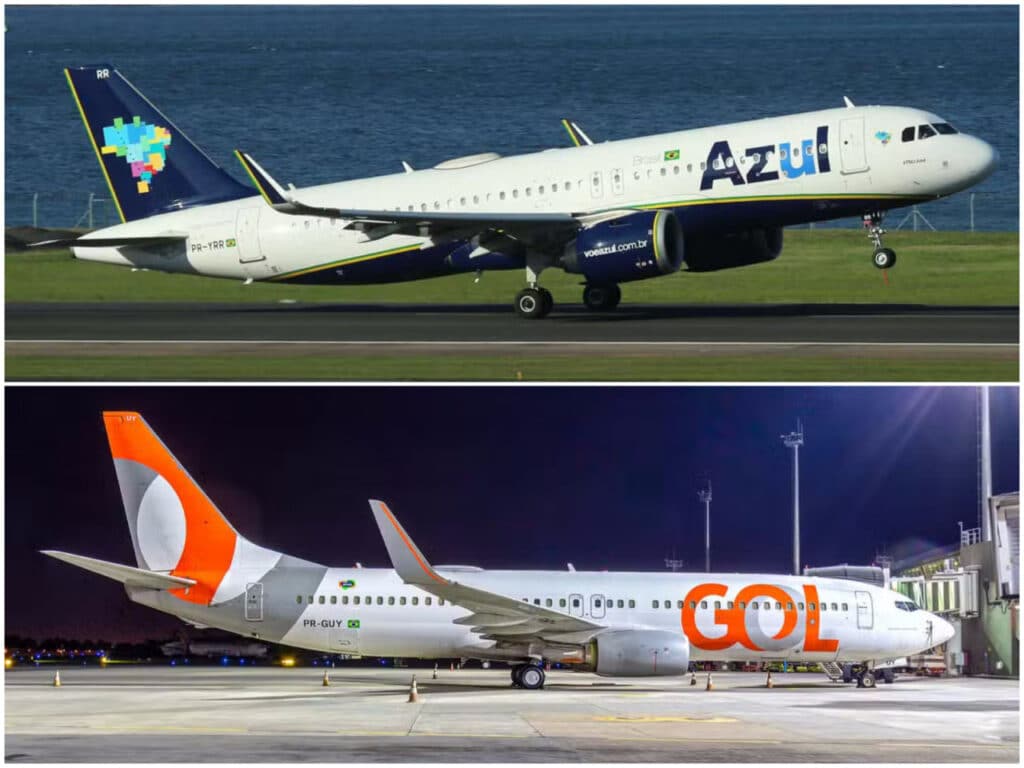 Azul GOL possible airline merger