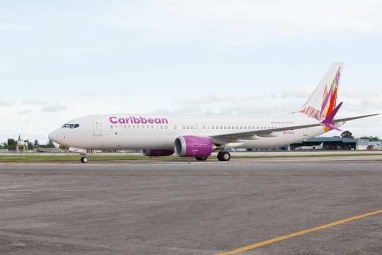 Caribbean Airways voos Roraima Bos Vista governador Estado