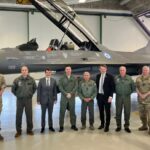Ministros da Defesa da Argentina e Dinamarca assinaram compra de 24 caças F-16 Fighting Falcon. Foto: Ministério da Defesa Dinamarquês/Divulgação.