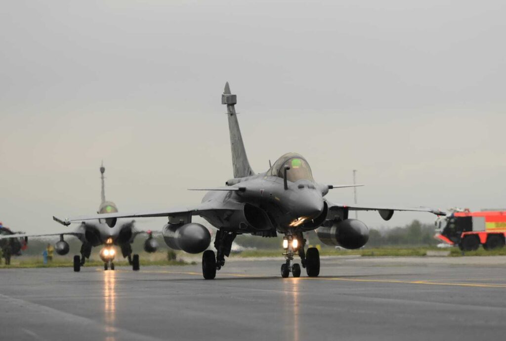 Six premiers chasseurs Dassault Rafale sont arrivés en Croatie pour remplacer les MiG-21 vieillissants. Photo : Gouvernement croate.