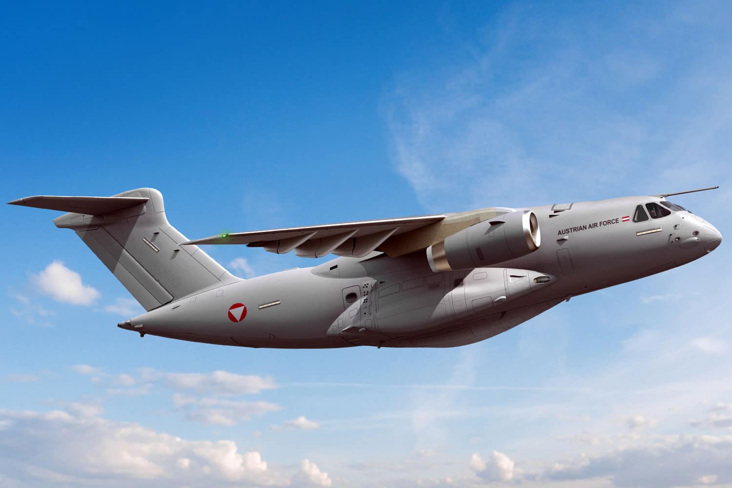 Áustria e Holanda comprarão nove C-390 em parceria. Imagem: Embraer/Divulgação.