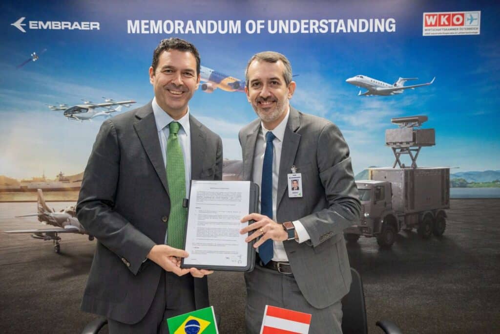 巴西航空工业公司 AICAT 备忘录 奥地利