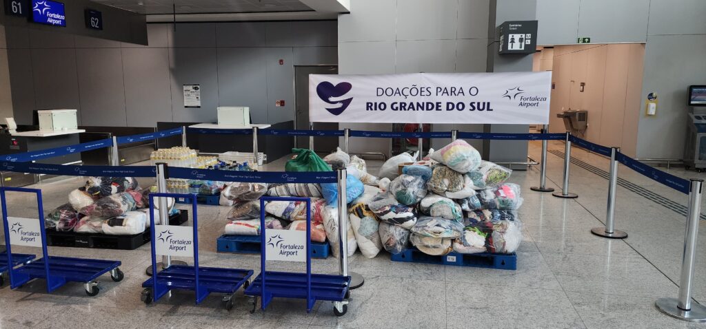 Donaties Luchthaven Fortaleza Rio Grande do Sul