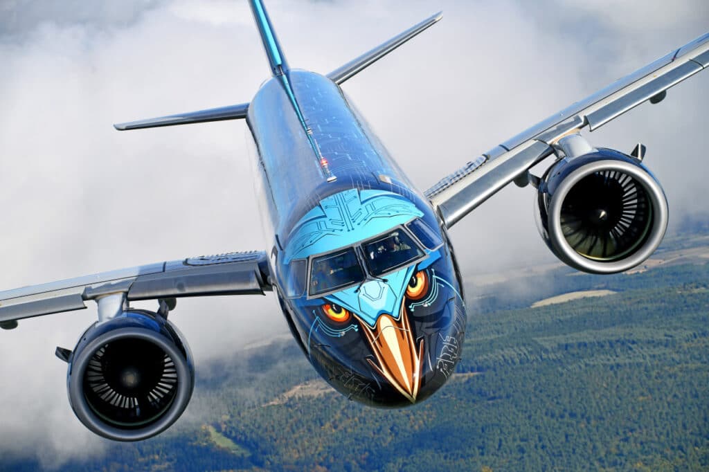 Embraer E2 aereo a corridoio singolo Boeing Airbus