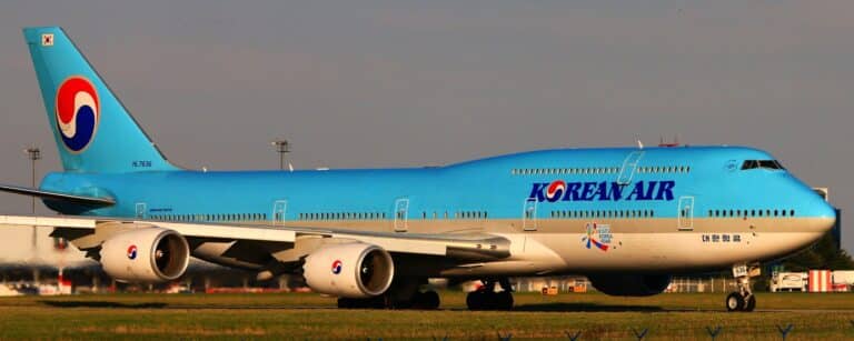 Korea Air will sell five Boeing 747-8 jets to Sierra Nevada Corp., which will be the United States' new 'End of the World Planes'. Photo: Petr Šoustal