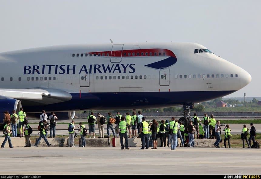 British Airways retira o Boeing 747-400 da rota para o Brasil