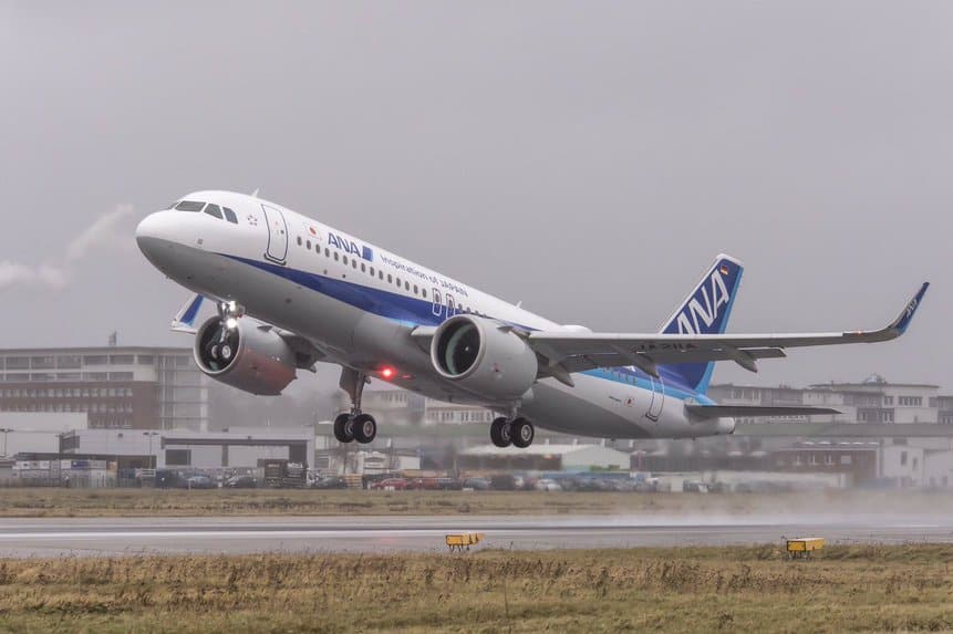 ANA recebe primeiro Airbus A320neo
