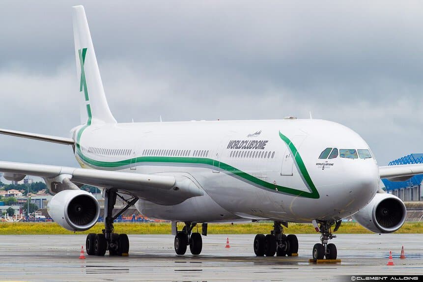 Airbus A340 vai levar Seleção Brasileira de Futebol para a Copa do