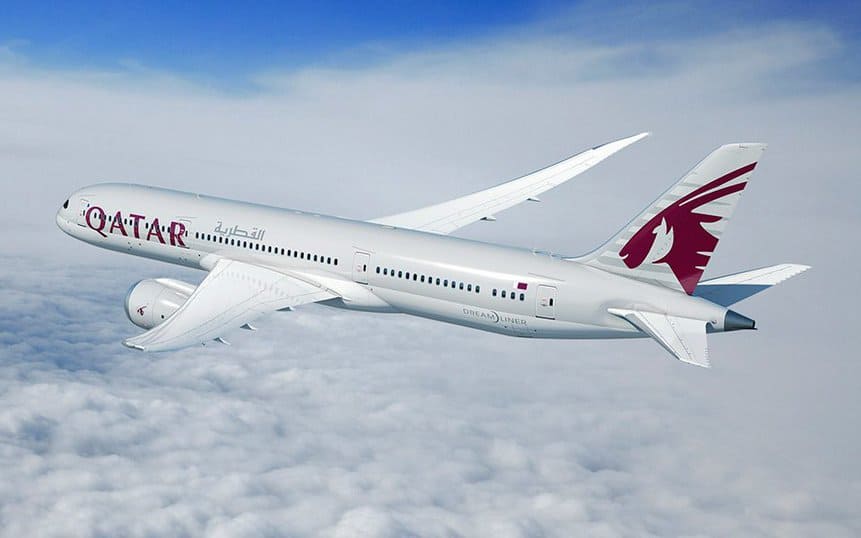 写真 - カタール航空初のボーイング787-9がまもなく納入予定