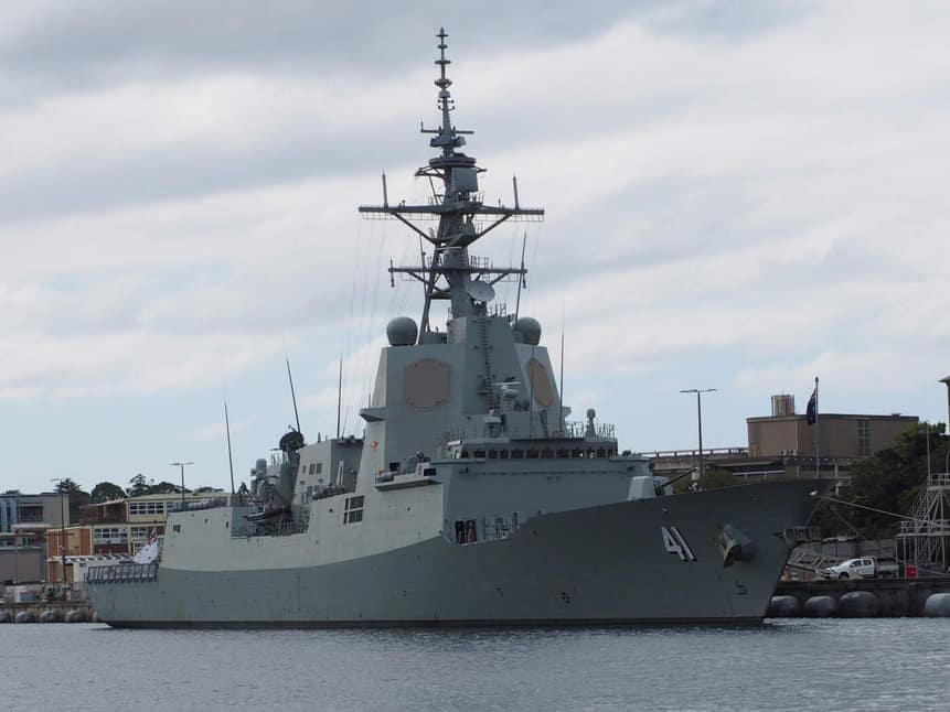 豪海軍イージス艦\